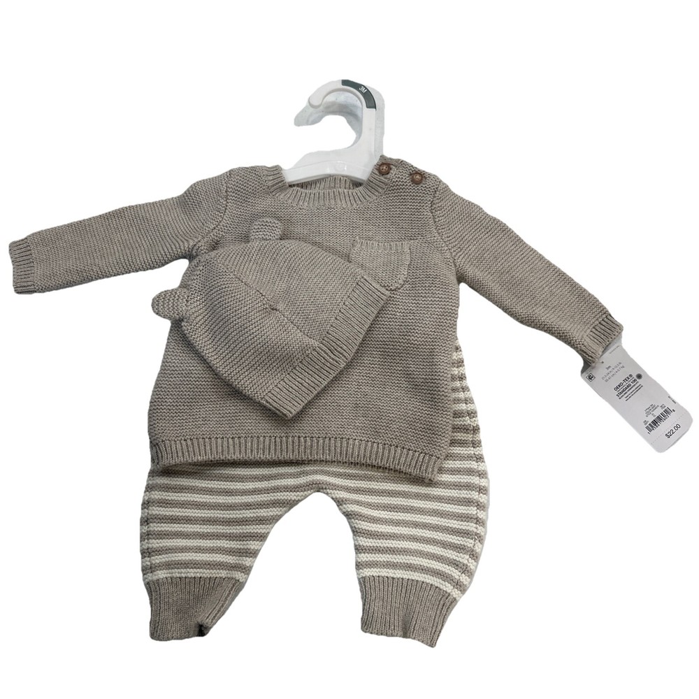 Carters 3 Piece Set With Hat 3 Month
