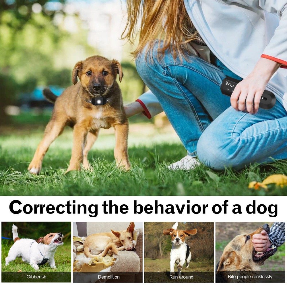 Automatic Shock Control Collar No Barking For Small Medium Large Dog Anti Bark