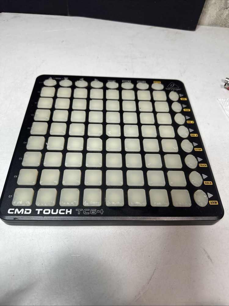 Behringer CMD TOUCH TC64 Clip Launch Controller 64 button MIDI pad