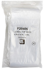 Zip Lock Bag - 4x6 (2 Mil) Clear
