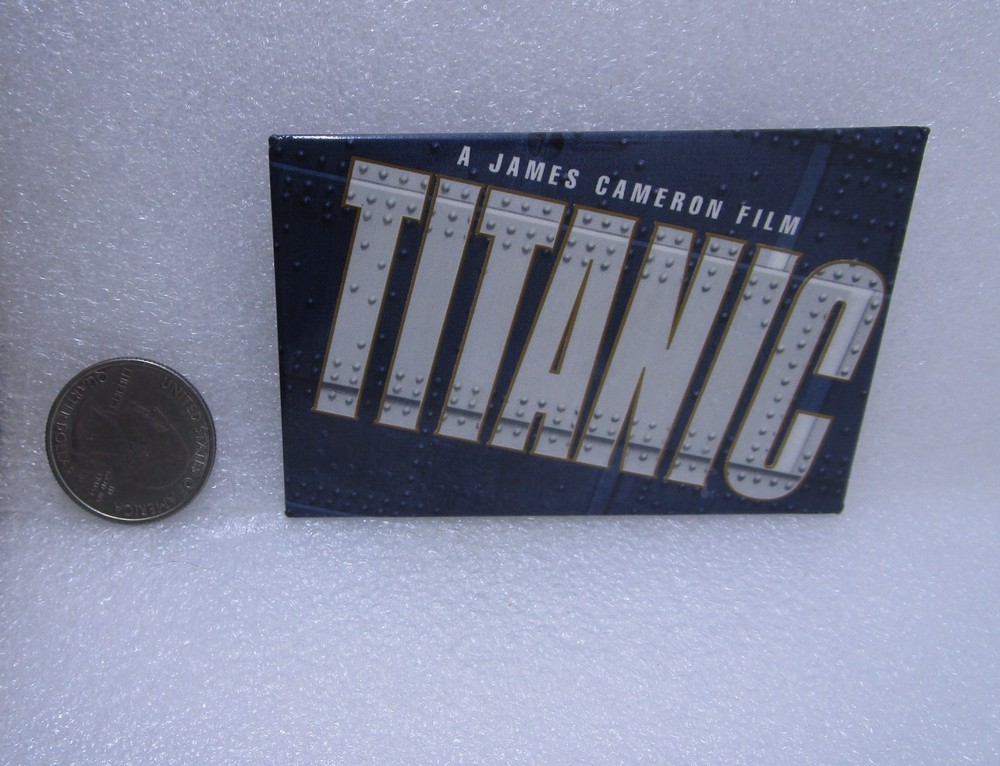 Titanic Movie Button Pin