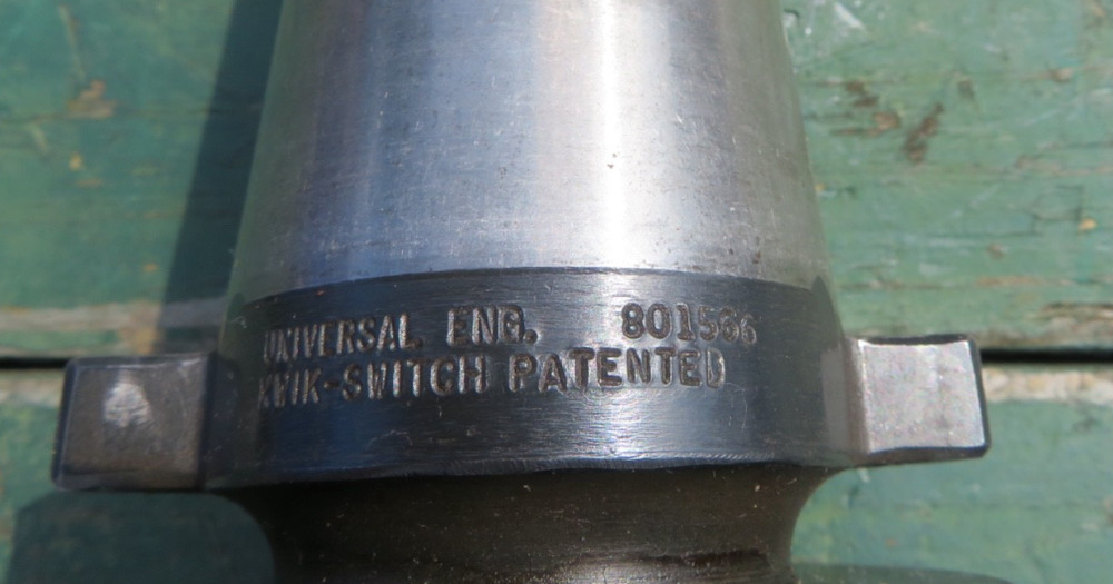 Bridgeport No. 2 Boring Head w/ Universal Kwik-Switch #300