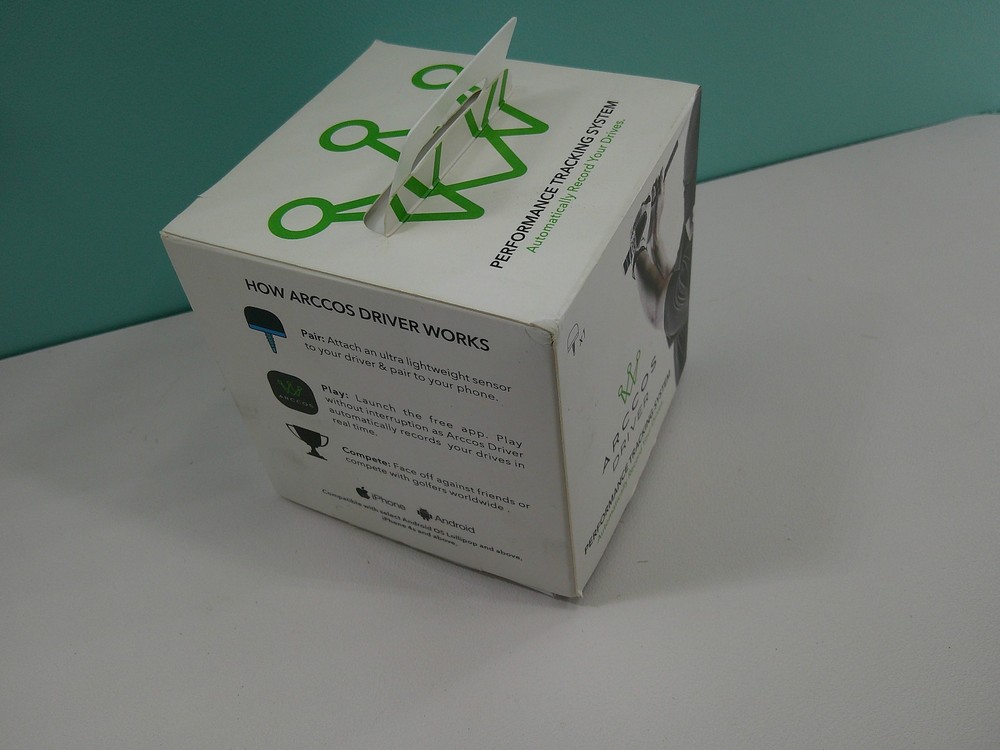 2 Arccos Driver Performance Tracking System, records your drives BLUE