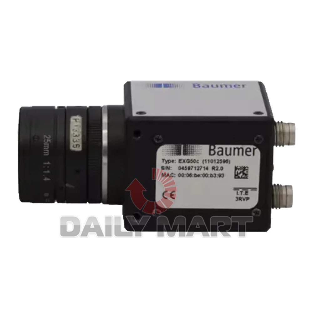 Used & Tested BAUMER EXG50C Color Industrial Camera