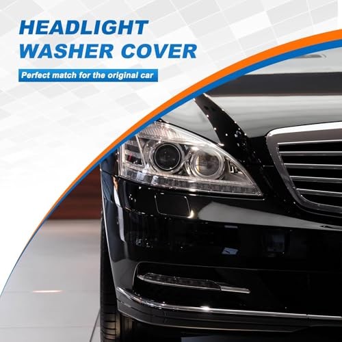 Car Front Bumper Replacement Headlight Washer Right Passenger Side Unpainted