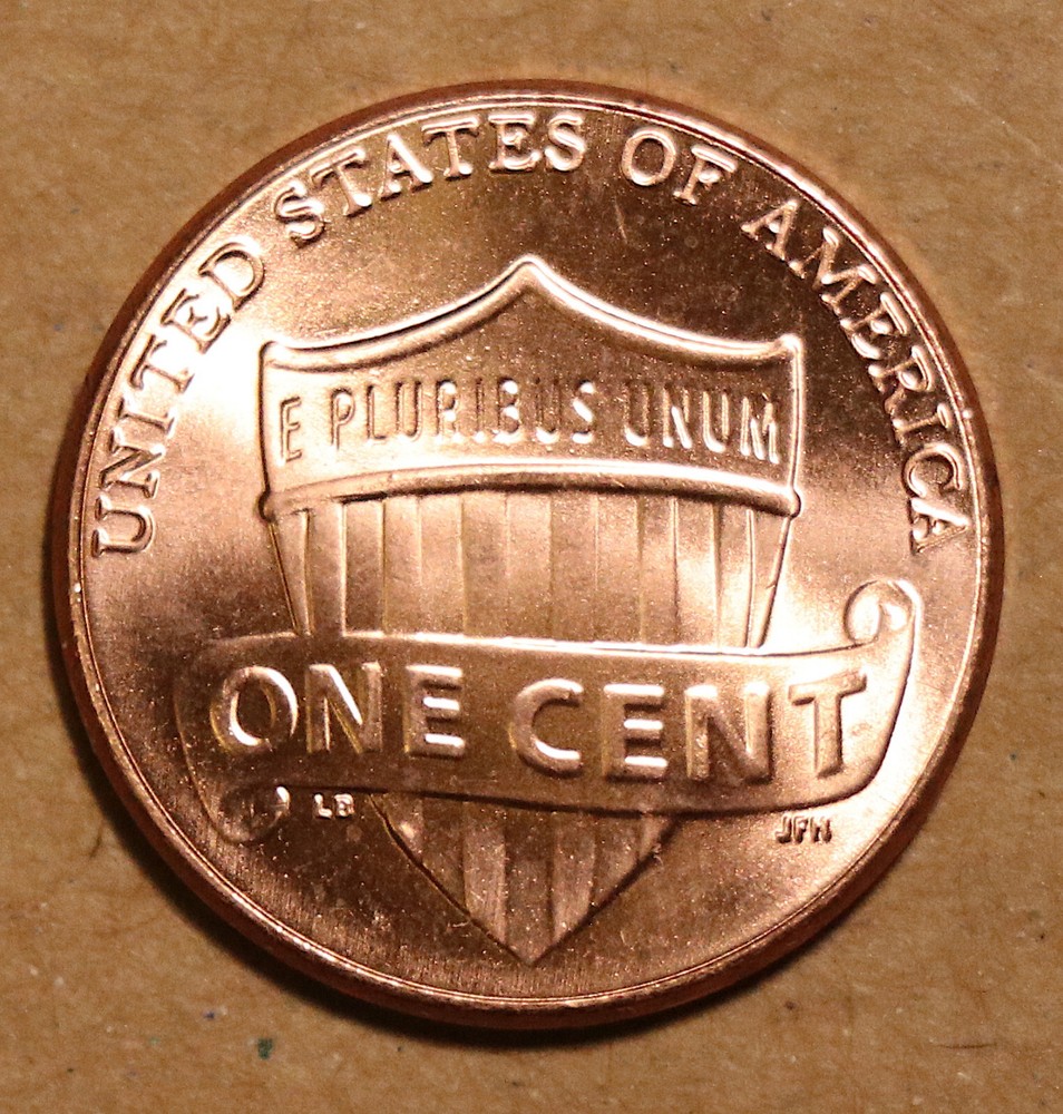 2020 D Lincoln Shield cents BU