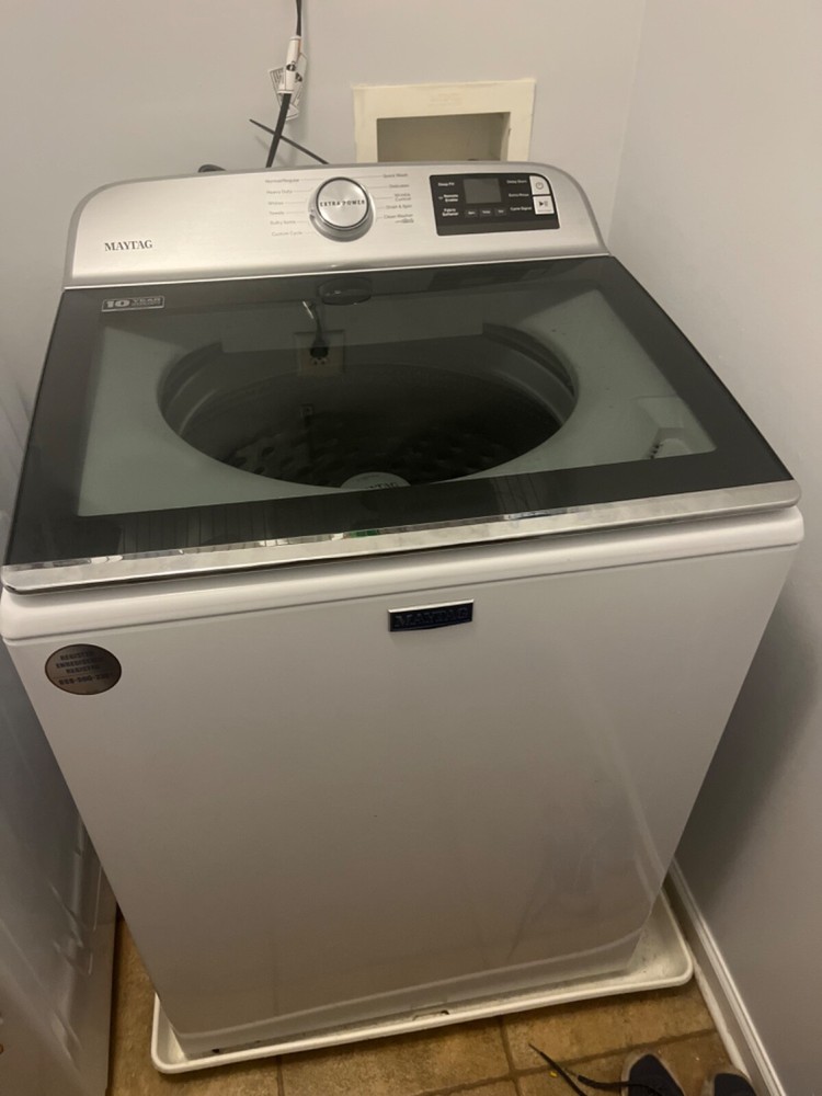 maytag washer dryer set 1 yr used