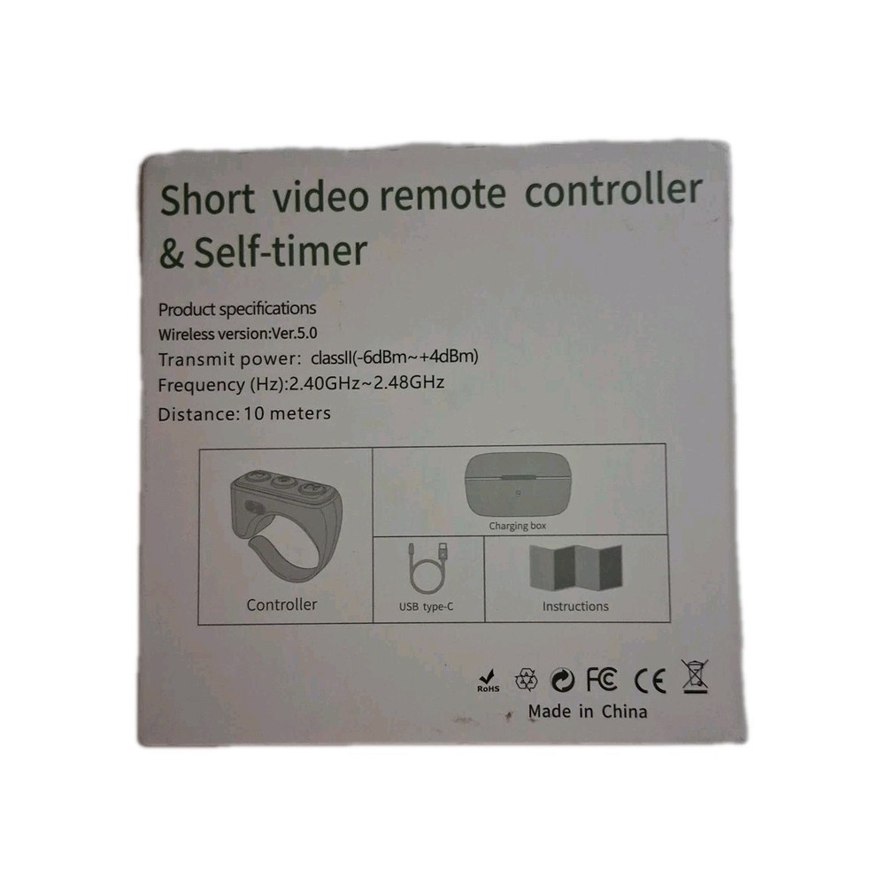 Short video remote controller & Self-timer