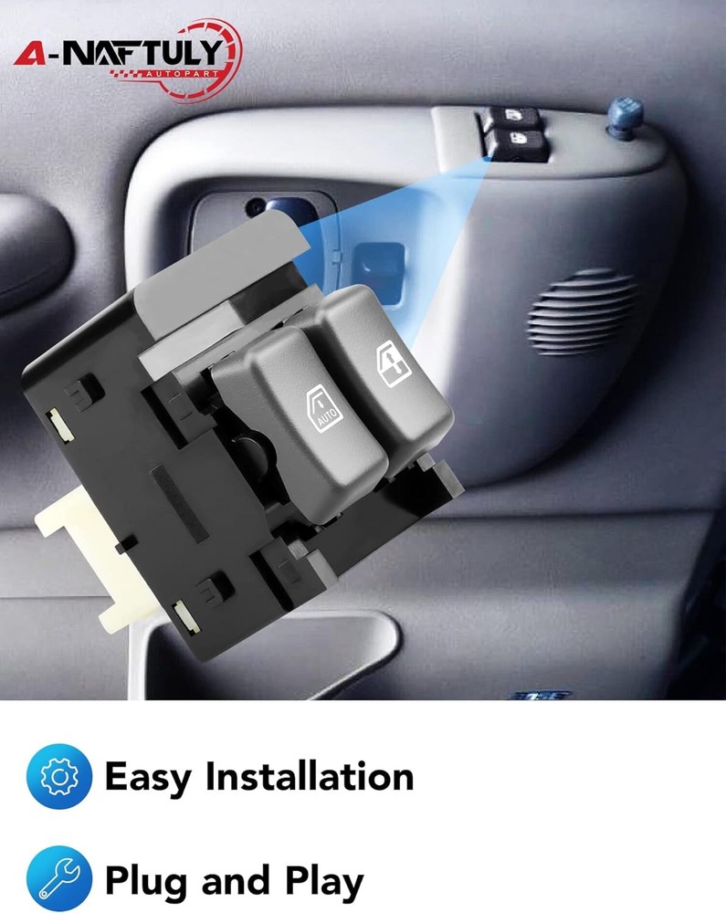 Driver Side Master Power Window Switch Replacement fits for Chevy Express 1500