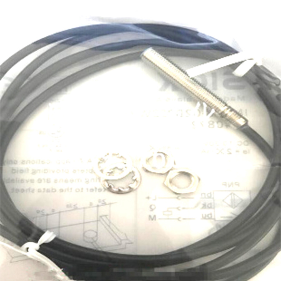 SICK  IME08-02BPSZW5K   Cylindrical thread design  ,PNP,New #