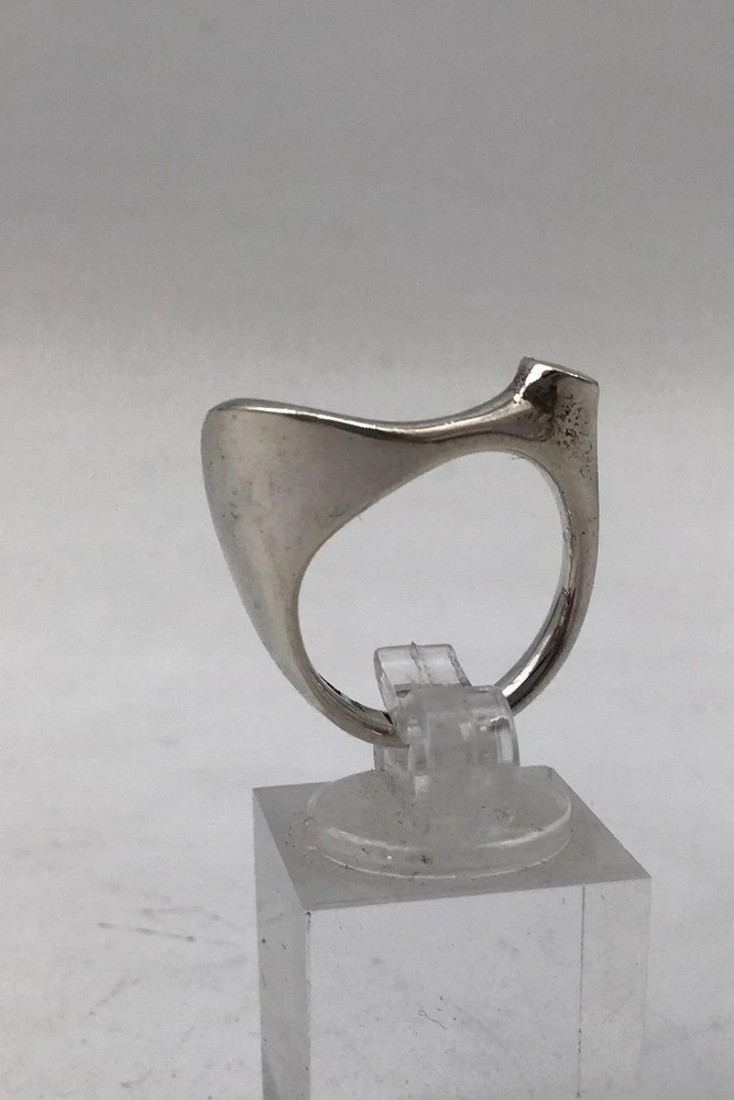 Frank Ahm Sterling Silver Modern Ring No. 77