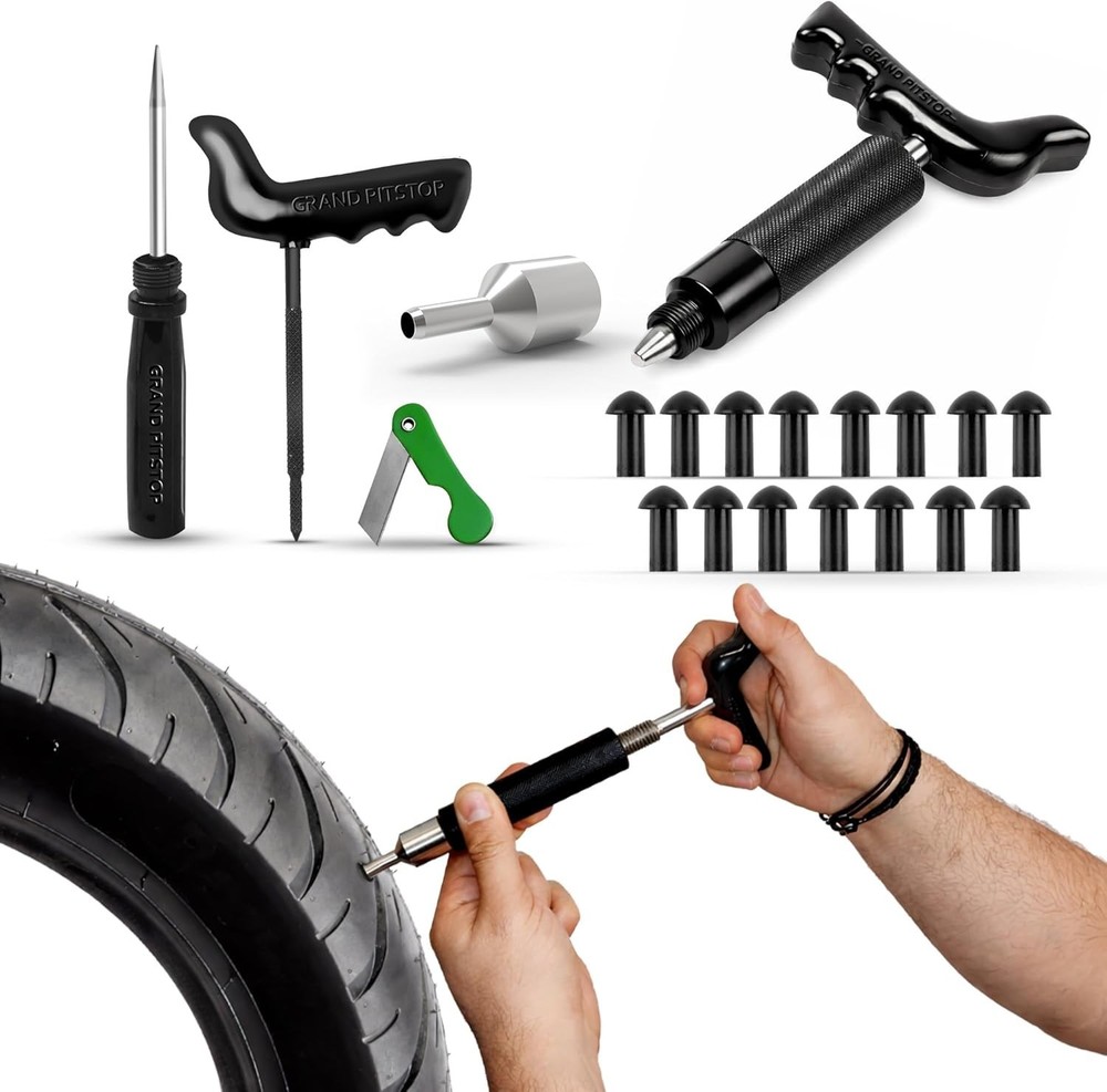 Advanced Technology Tire Puncture Repair Kit for Vehicles