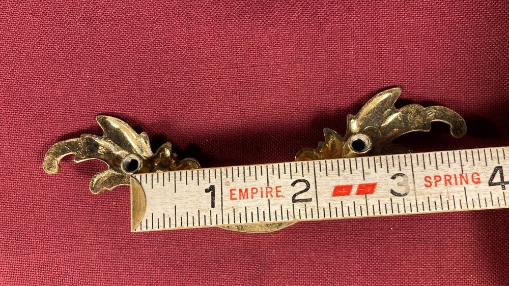 Vintage 60s 70s 80s Drawer Pull Handle Hardware Dresser Pull Keeler?