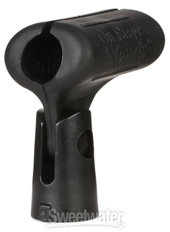 On-Stage Stands MY100 Unbreakable Rubber Dynamic Microphone Clip - 3 pack