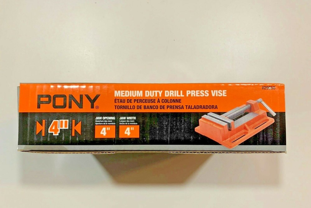 JORGENSEN 4" Inch Medium Duty Drill Press Vise #29058 - DIY Work Shop Tools