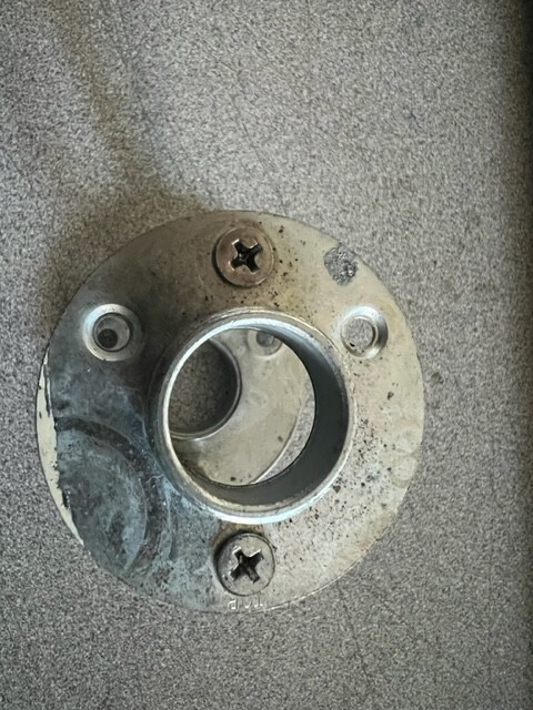 USED CORBIN RUSSWIN ROSE ADAPTER AS SHOWN