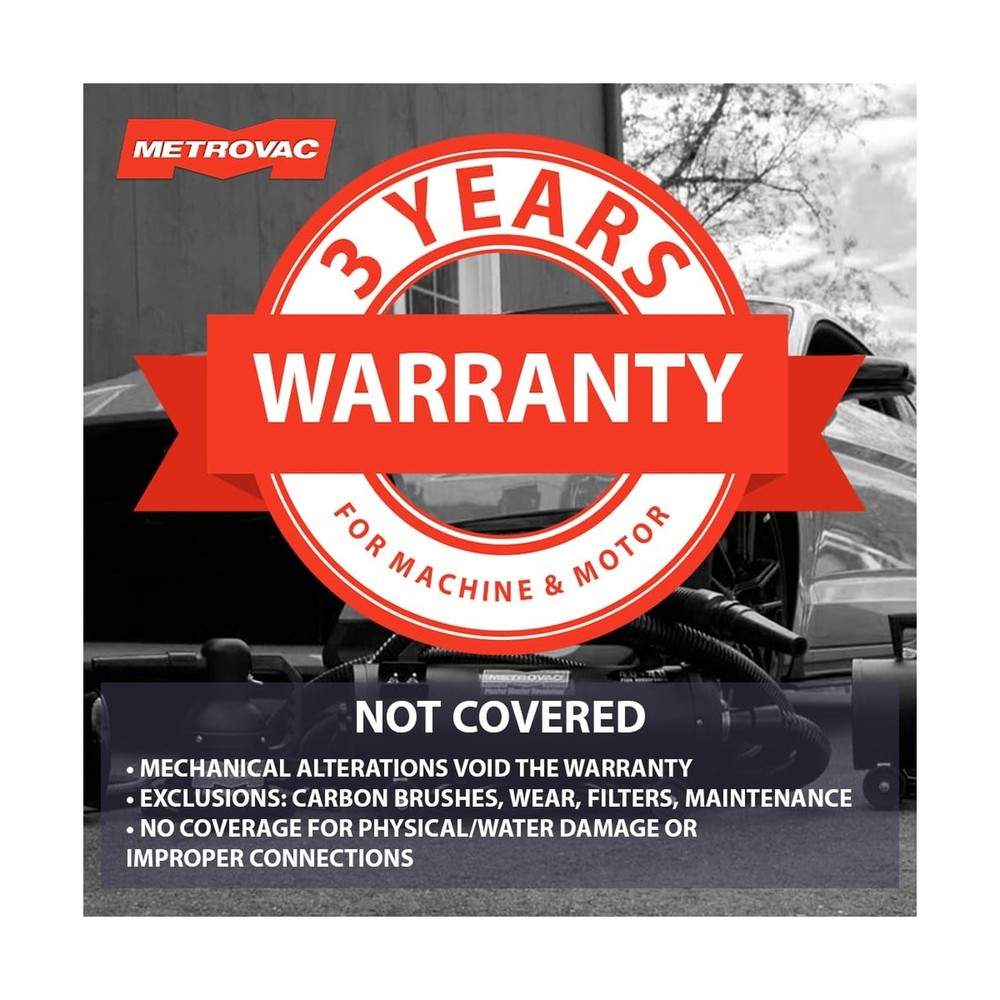 METROVAC Computer/Electronics Duster, 4 inW, 70 cfm, 2016 Version