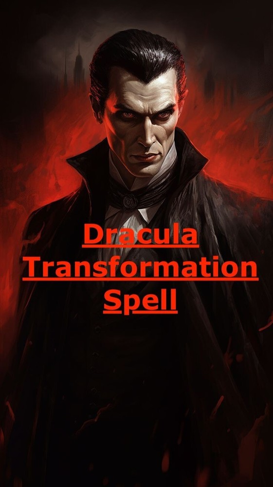 Dracula Transformation Spell