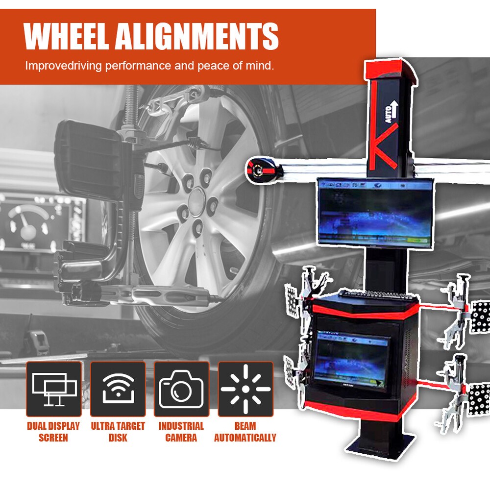 3D Wheel Alignment Machine Wheel Tire Aligner Fully Automatic Wheel Aligning