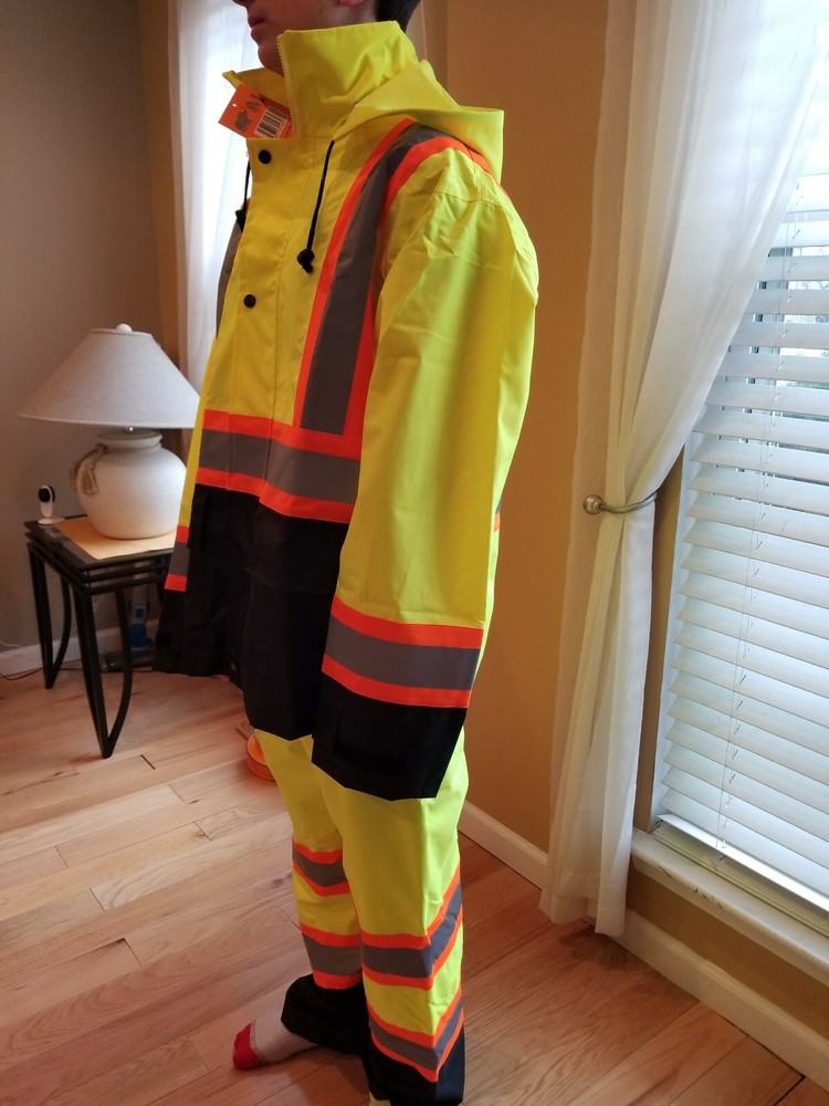 Hi Viz Rain Suit - Class 3