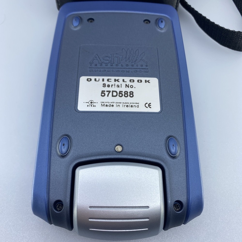 Ash Technologies Quicklook Color Hand-Held Magnifier + Case *AS IS - PARTS ONLY*