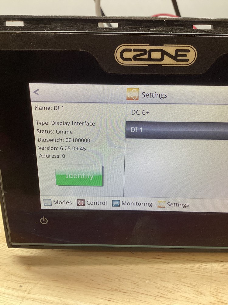 CZone BEP - Touch 5 - 80-911-0124-00- Display Interface- Excellent Condition