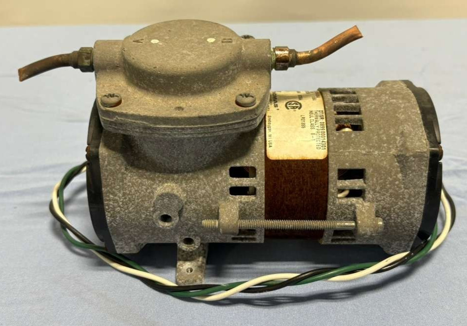 Thomas Diaphragm Compressor Vacuum Pump Model 107CA14-004A, 608102A