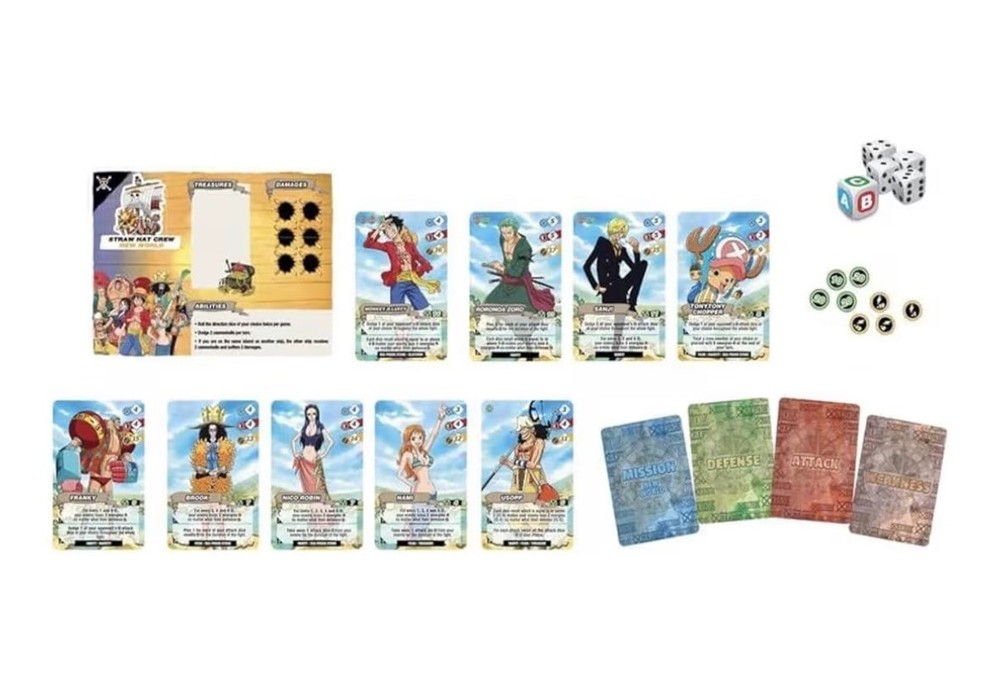 one piece adventure island board game