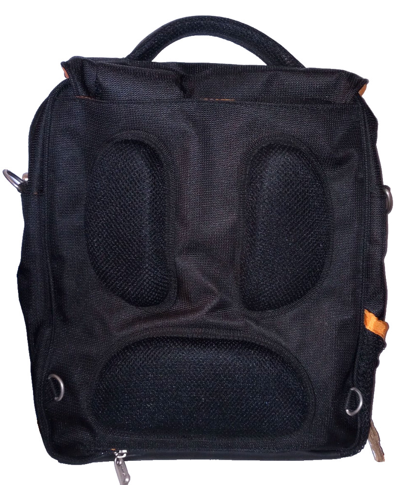 Dalbello Backpack - Black & Orange with Red Scorpion Logo - Good Condition