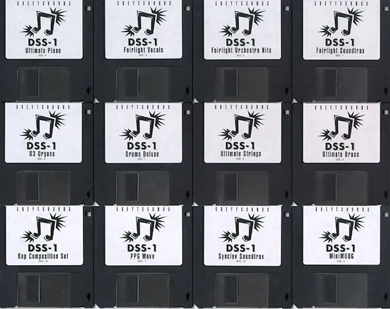 Greytsounds Korg DSS-1 Synth Patches / Samples • 12 Disk Set / Ready to load