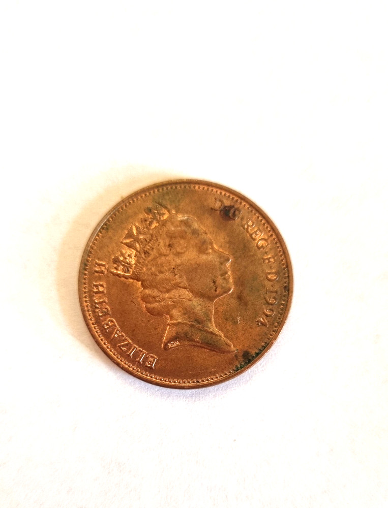 coins Two pence  UK  from  1994