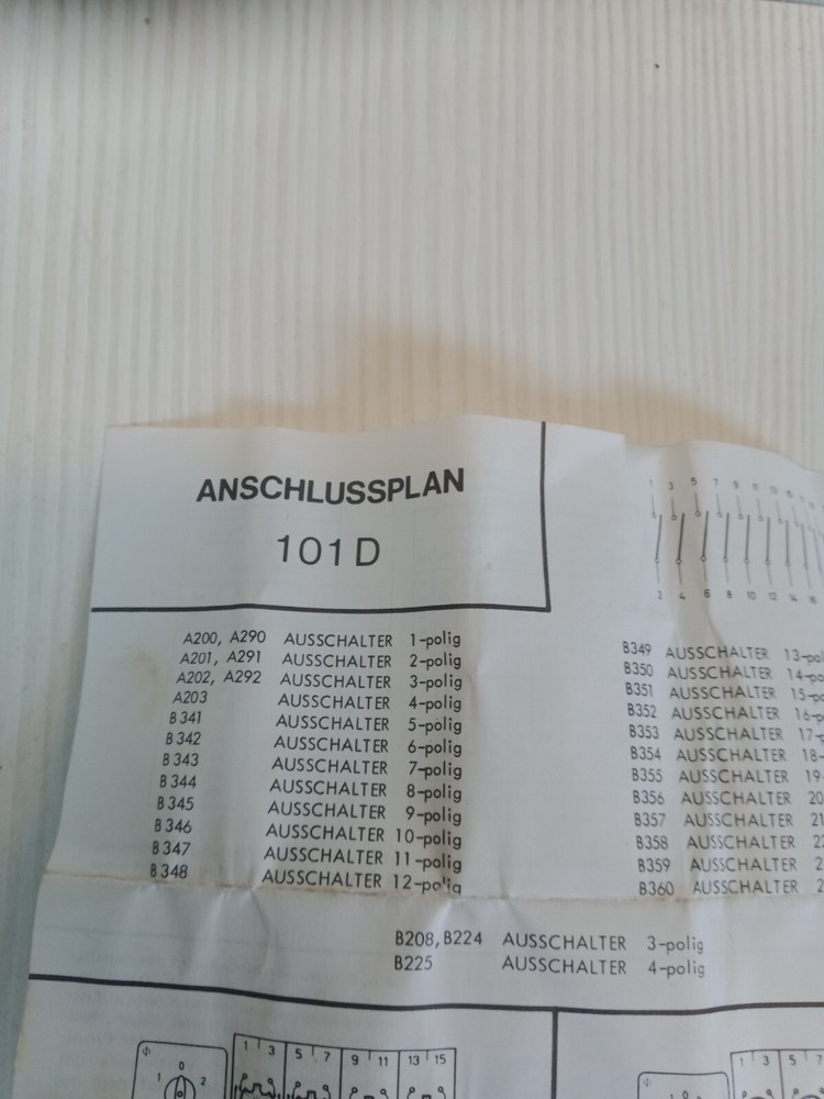 New Kraus & Naimer C18 A005E Switch