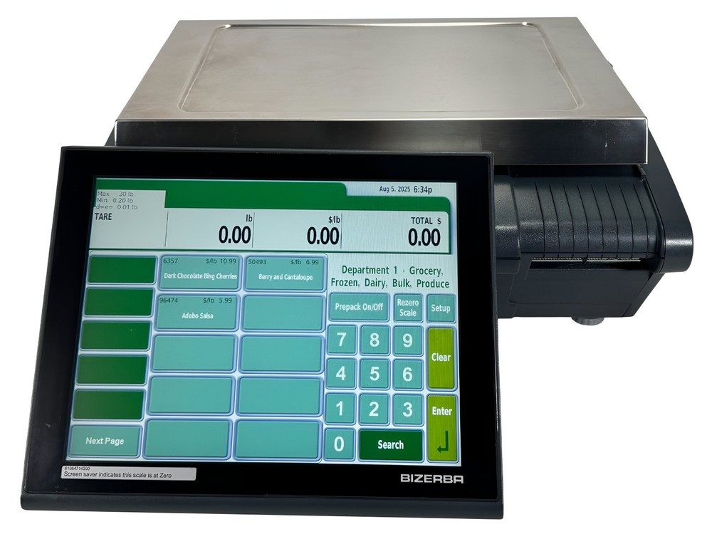 🔥 Reconditioned Bizerba KH II 100 Deli Counter Scale Price Computing Label