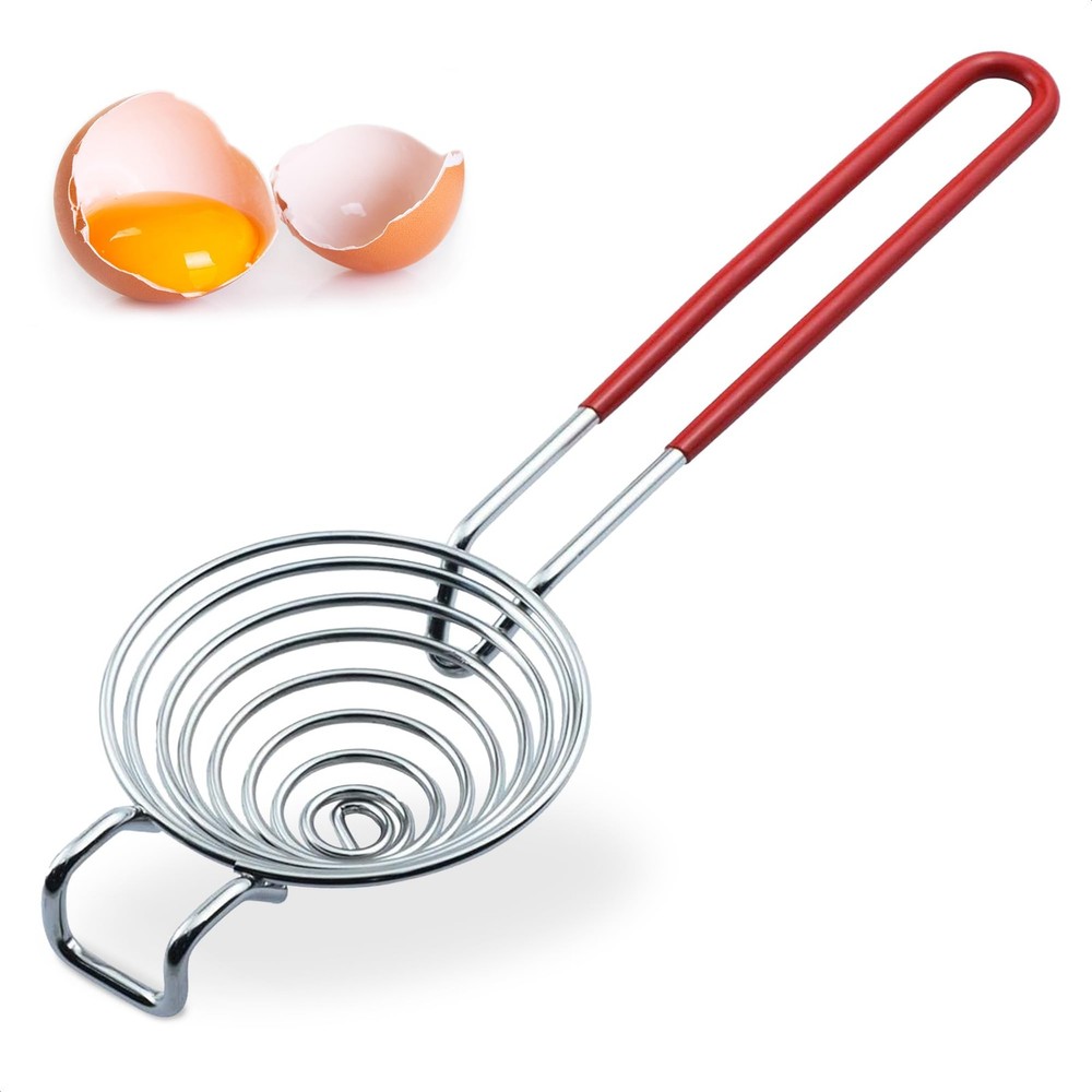 Egg Separator for Raw Eggs - Egg Yolk Separator Kitchen Gadget Yolk Stainless...