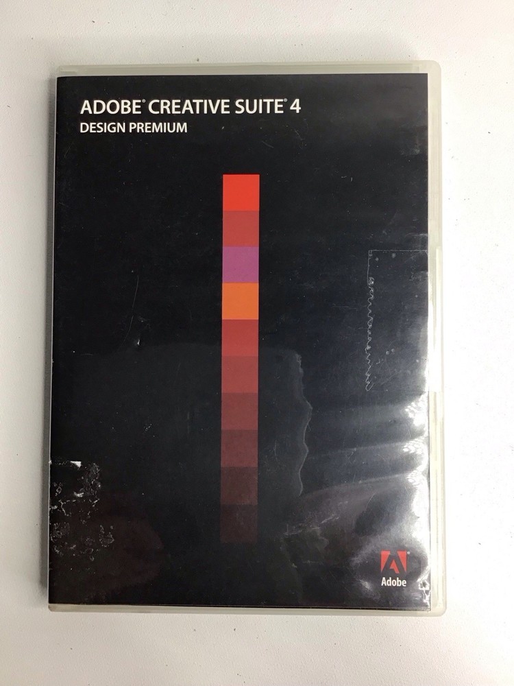 Adobe Creative Suite 4 Design Premium For MAC DVD Version Serial# Preowned