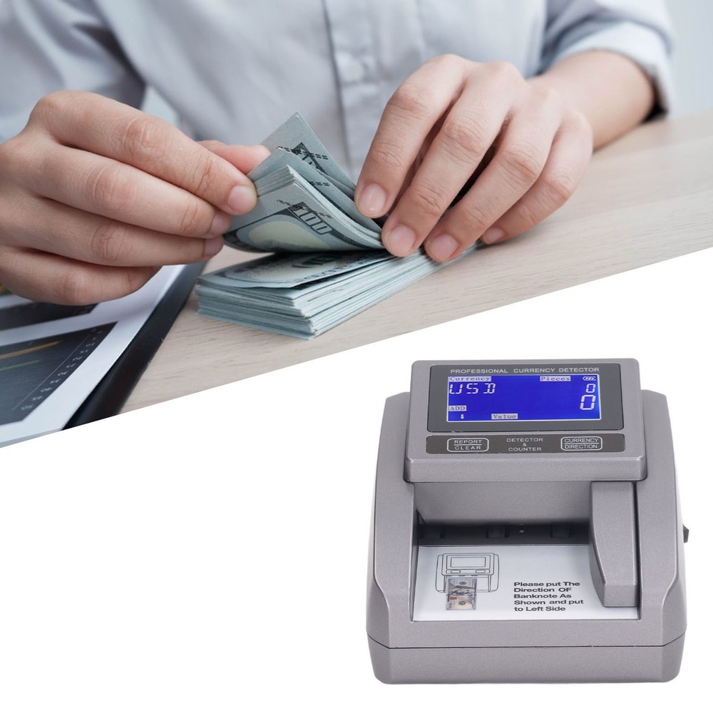 Portable Bill Detector Machine Efficient Bill Checking For Stores Popular