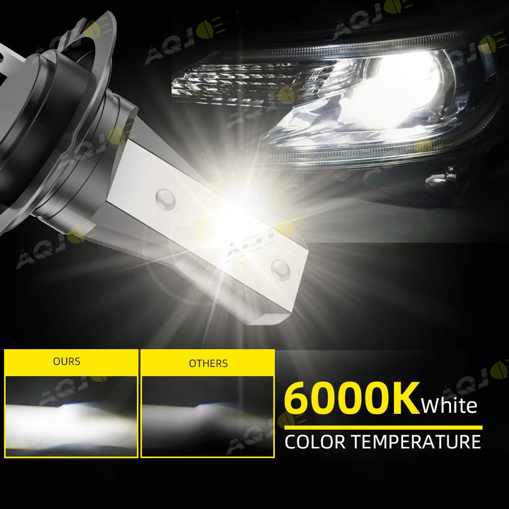 For Benz C350 C280 2006 2007 Combo LED Headlight High Low Beam+Fog Light Kit 6pc