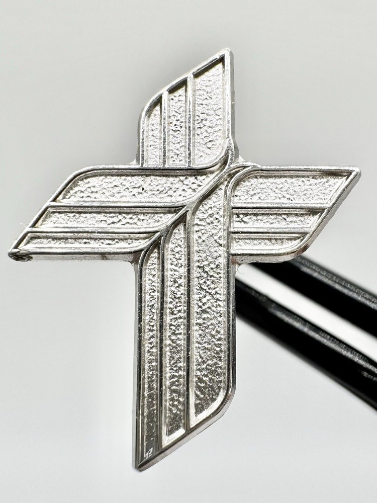 Sterling Silver Religious Cross Lapel Pin