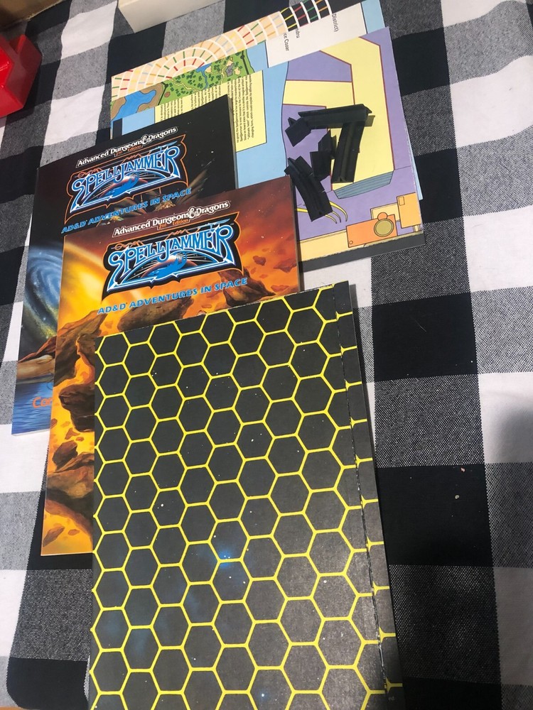AD&D 2nd Ed SpellJammer Adventures in Space Box Set (Complete)