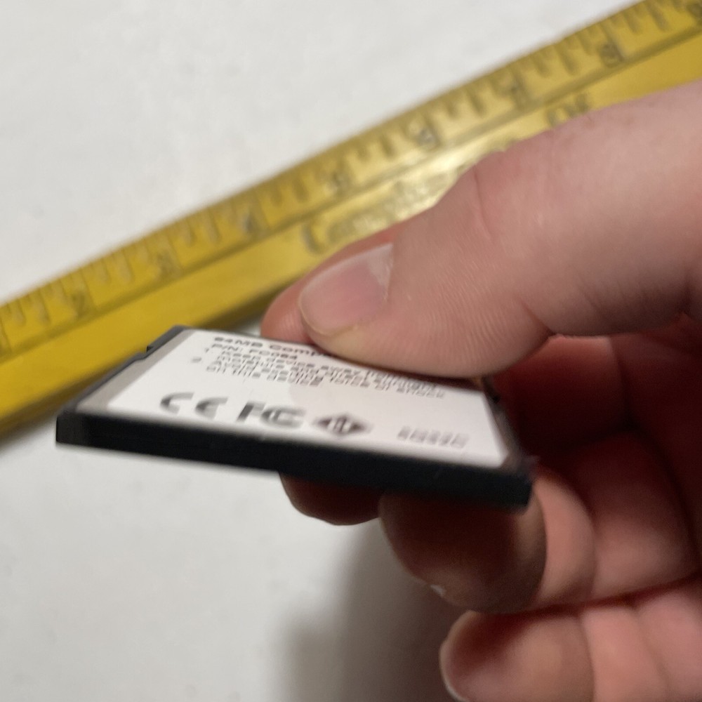 POI COMPACT FLASH / CF CARD 64MB B25