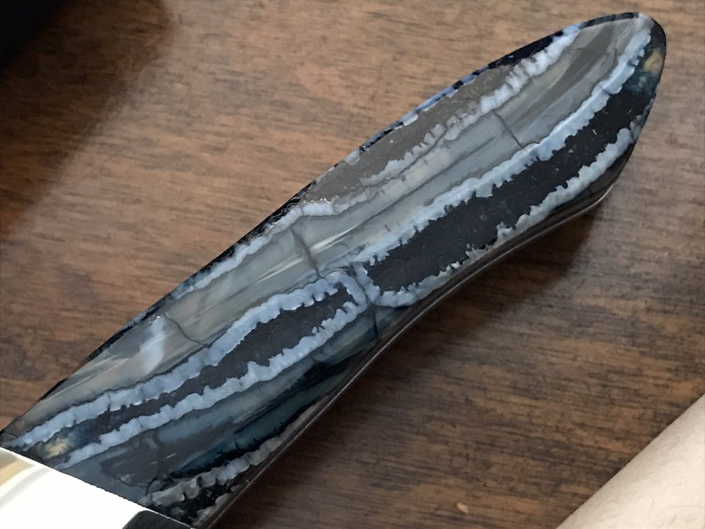 Santa Fe Stoneworks Folding Knife Nice Handle USA