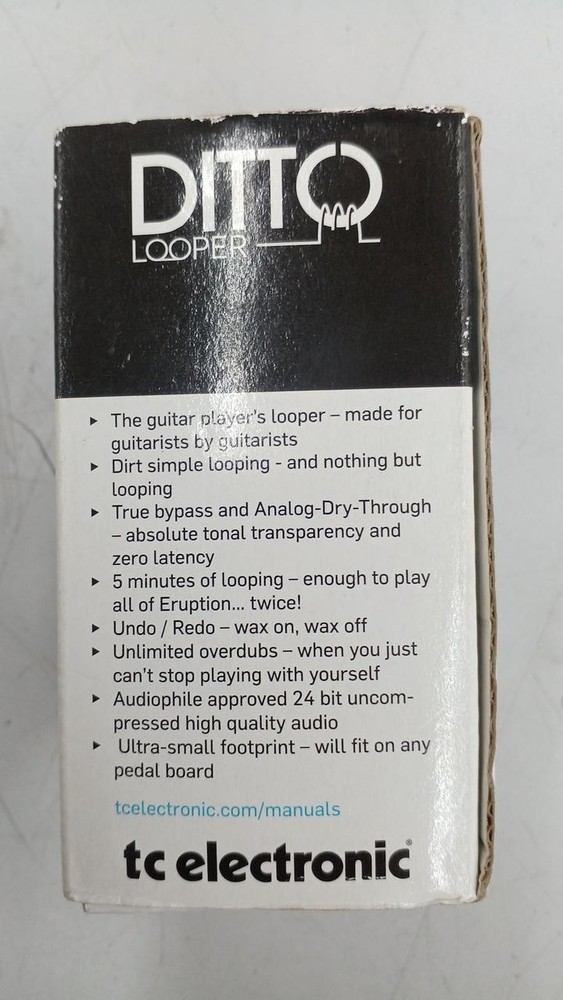 TC Electronic Ditto Looper Effects Pedal