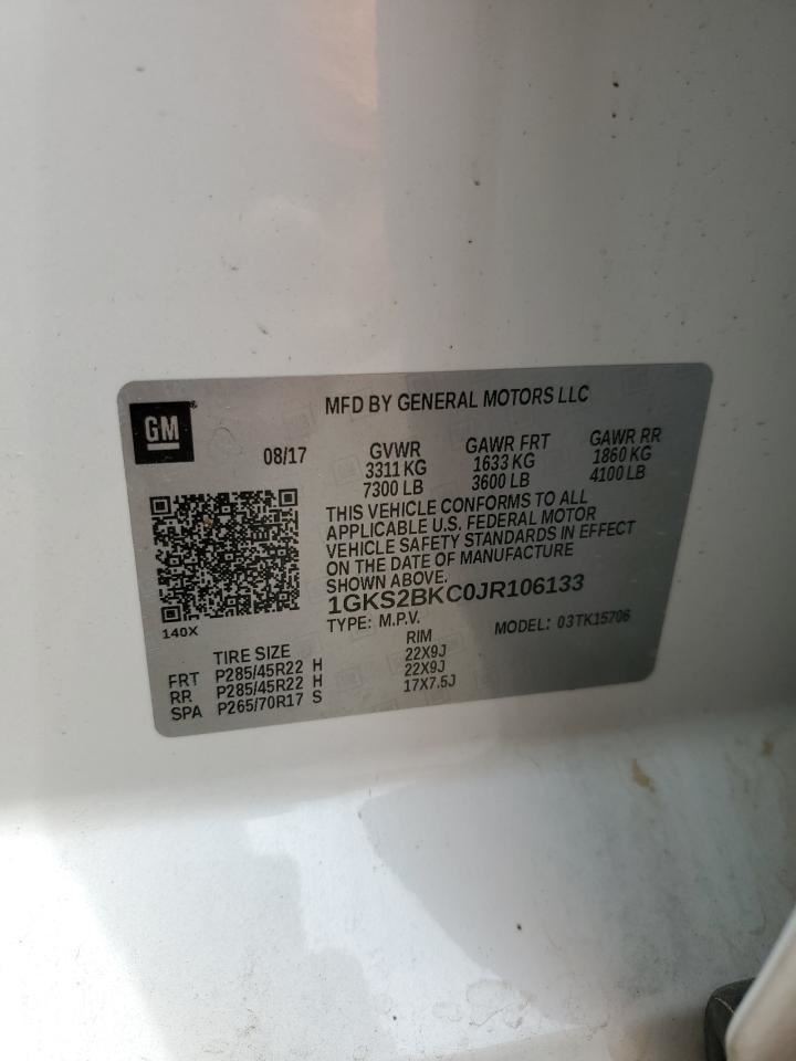 YUKON 2018 Air Shutter 705499