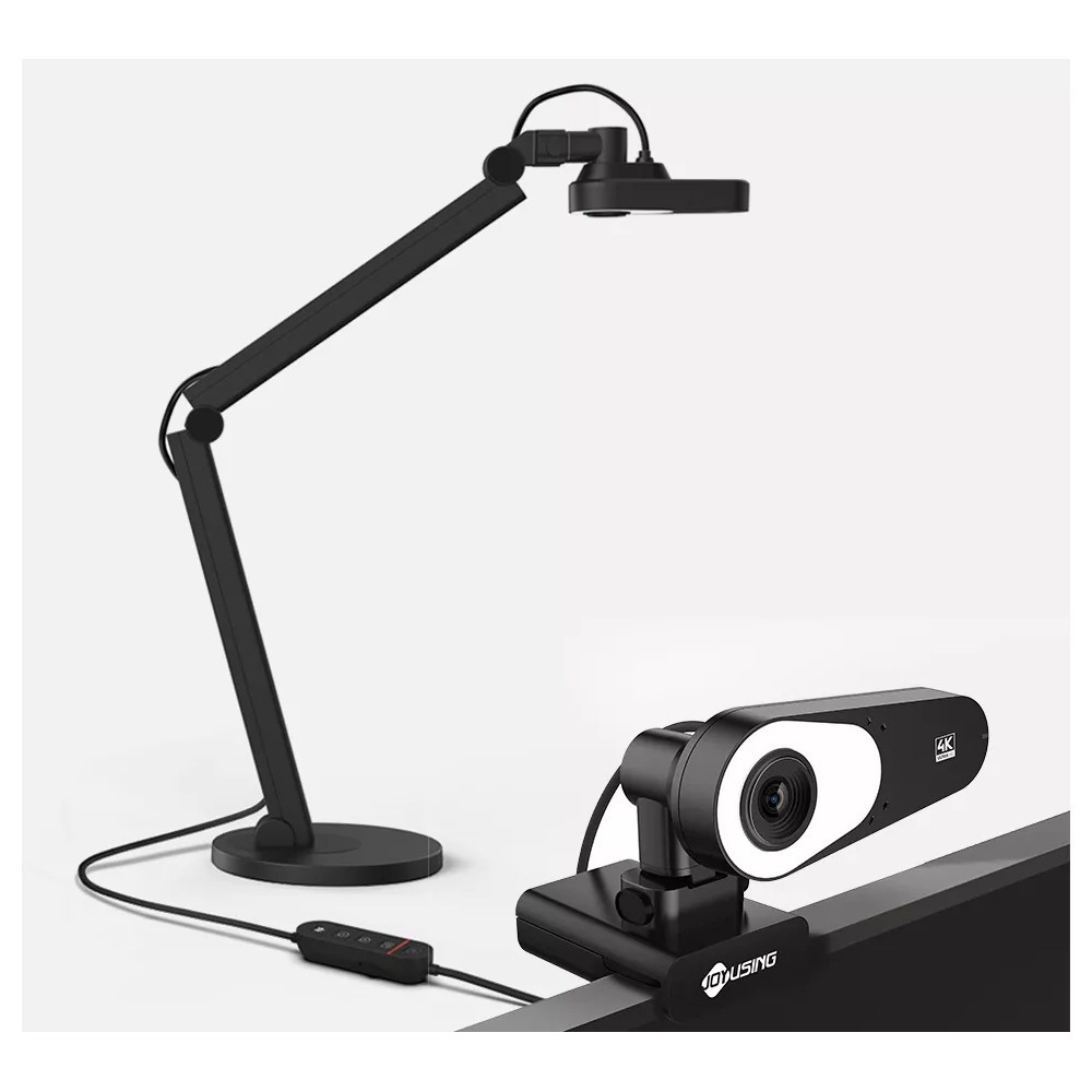Joyusing V600 4K Document Camera Webcam w/ FPD Auto Focus, Online Presenter