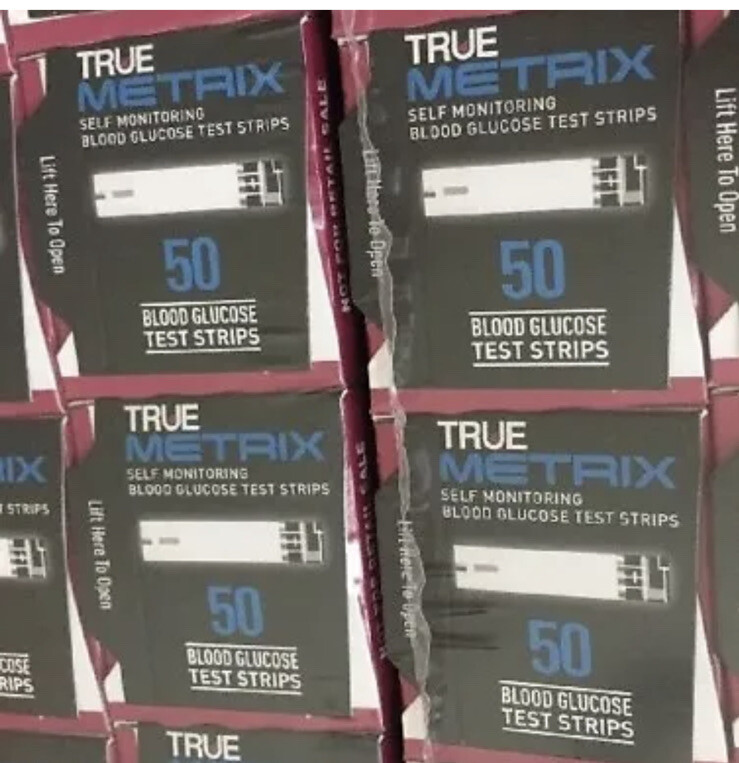 200 TRUE Metrix Diabetic Test Strips exp 05-2025