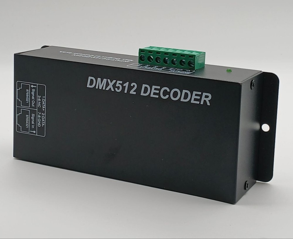 DMX 512 LED Decoder Controller for RGB Lights