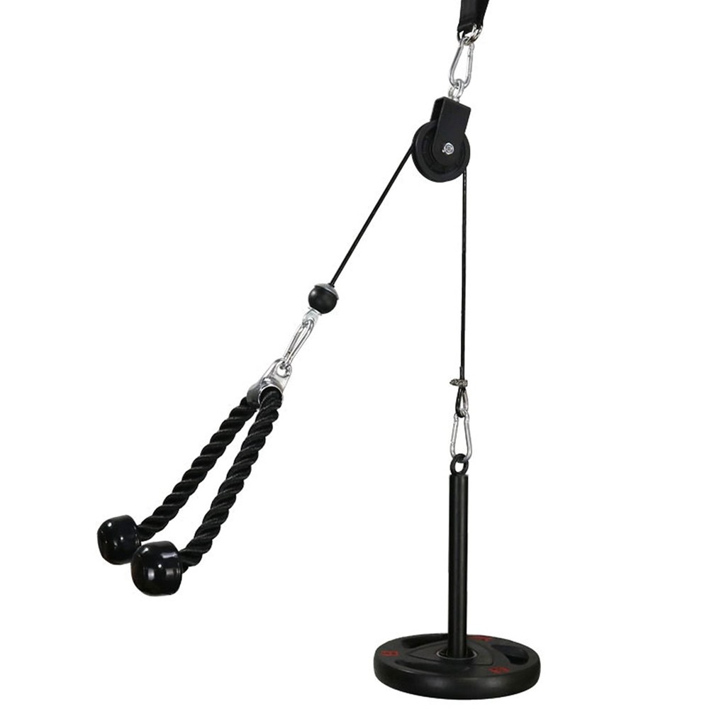 LFJ LAT Pull Down Pulley System Cable Machine Home Gym Triceps Biceps