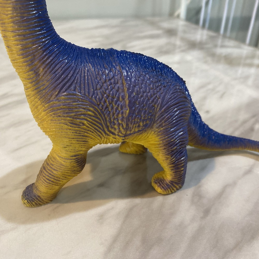 1993 Brachiosaurus Rubber Dinosaur 8" Vintage