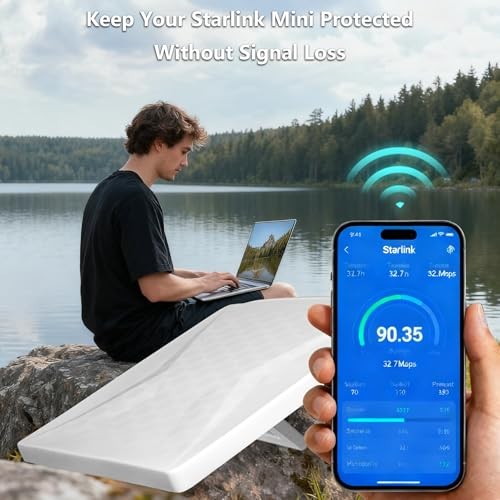 Silicone Protective Case for Starlink Mini Dish - Liquid Silicone