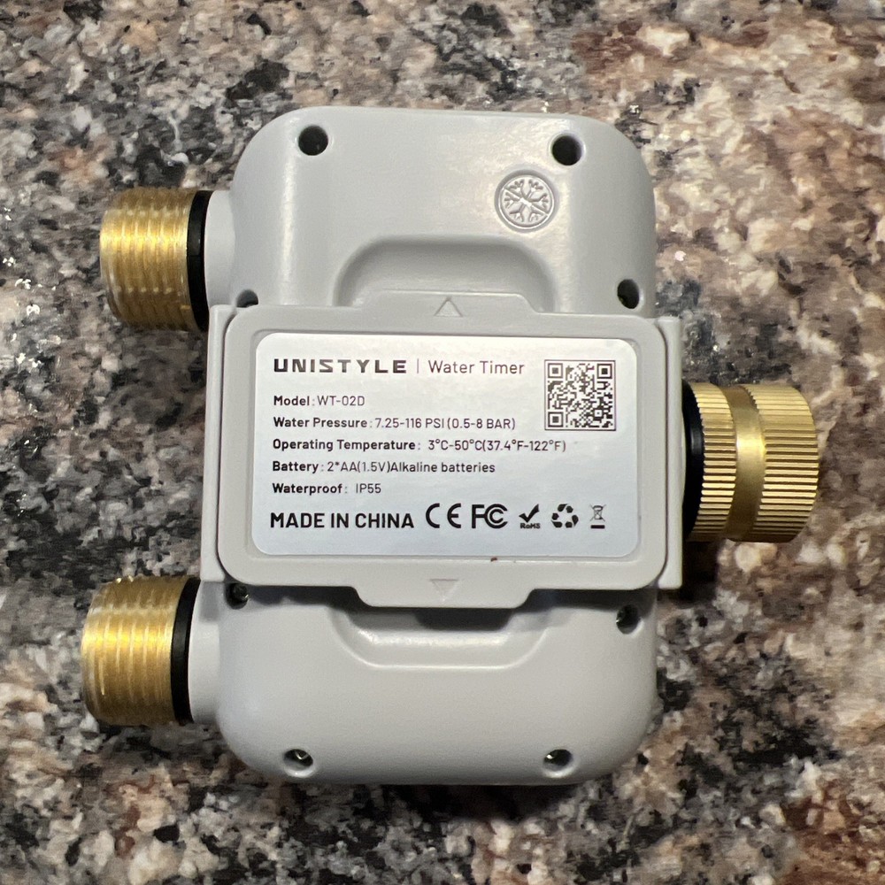 Unistyle Water Timer 2-Zone WT-02D